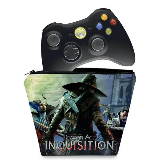 Imagem de Capa Compatível Xbox 360 Controle Case - Dragon Age Inquisition