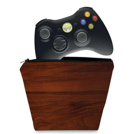 Imagem de Capa Compatível Xbox 360 Controle Case - Madeira 1