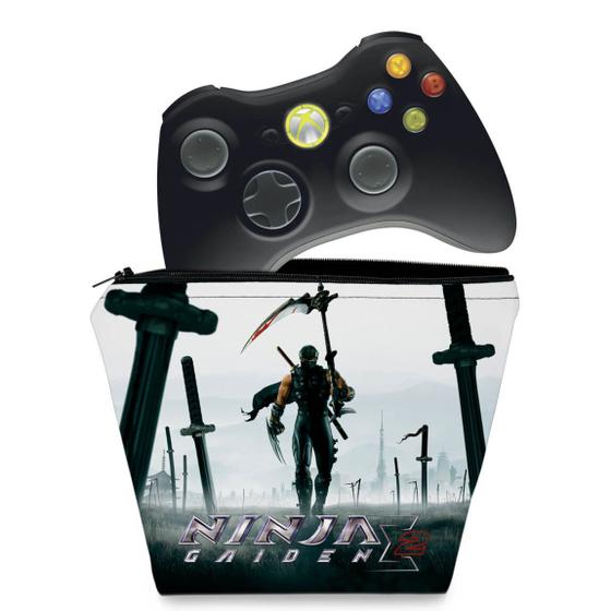 Imagem de Capa Compatível Xbox 360 Controle Case - Ninja Gaiden 3
