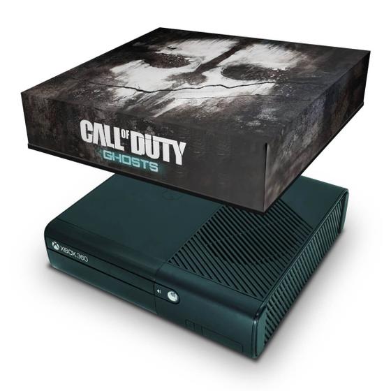 Imagem de Capa Compatível Xbox 360 Super Slim Anti Poeira - Call Of Duty Ghosts
