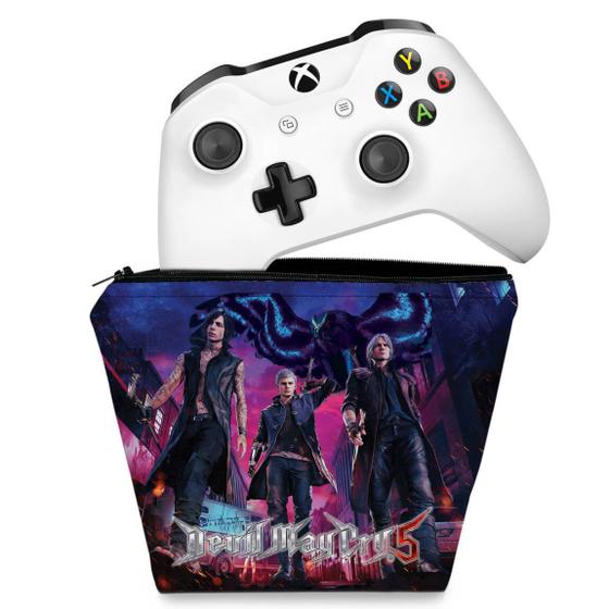 Imagem de Capa Compatível Xbox One Controle Case - Devil May Cry 5