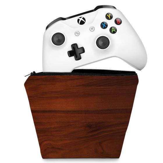 Imagem de Capa Compatível Xbox One Controle Case - Madeira