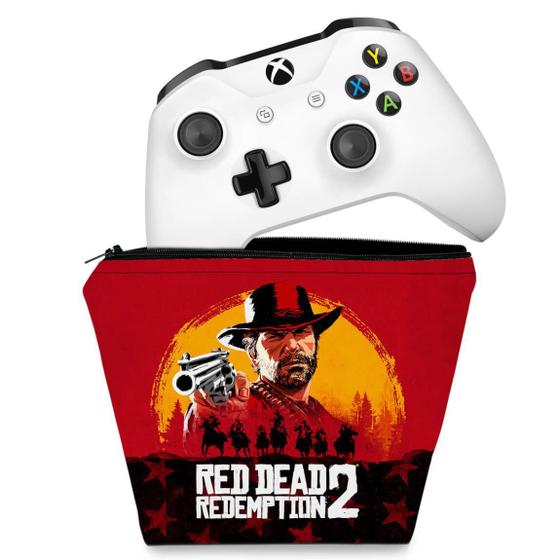 Imagem de Capa Compatível Xbox One Controle Case - Red Dead Redemption 2