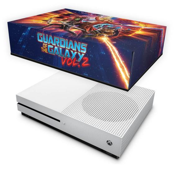 Imagem de Capa Compatível Xbox One S Slim Anti Poeira - Guardiões Da Galáxia Vol 2