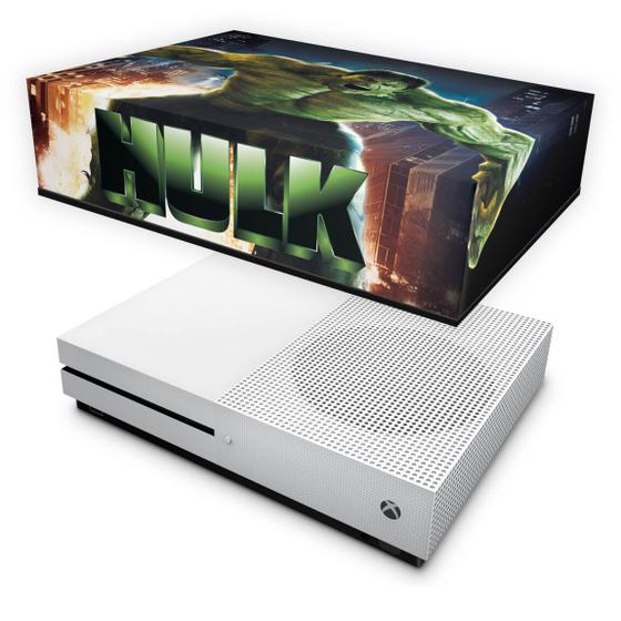 Imagem de Capa Compatível Xbox One S Slim Anti Poeira - Hulk