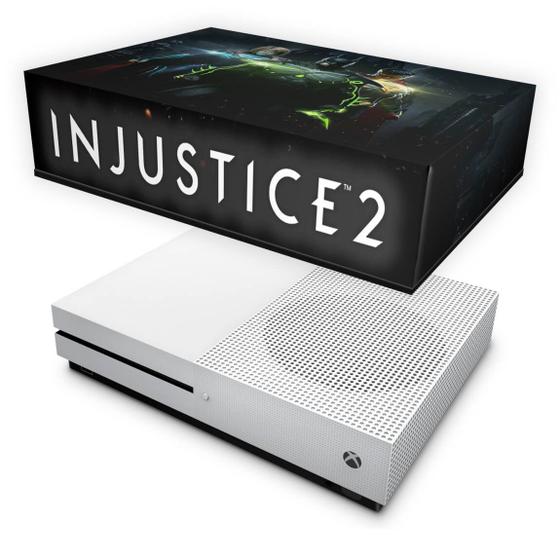 Imagem de Capa Compatível Xbox One S Slim Anti Poeira - Injustice 2