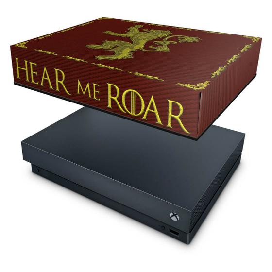 Imagem de Capa Compatível Xbox One X Anti Poeira - Game Of Thrones Lannister