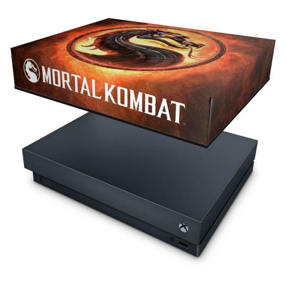 Imagem de Capa Compatível Xbox One X Anti Poeira - Mortal Kombat