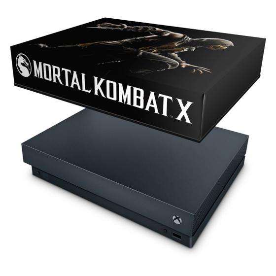 Imagem de Capa Compatível Xbox One X Anti Poeira - Mortal Kombat X