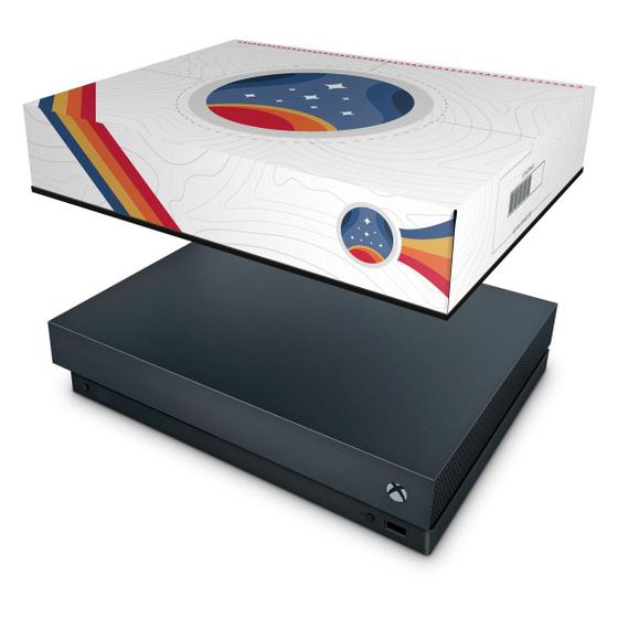 Imagem de Capa Compatível Xbox One X Anti Poeira - Starfield Edition