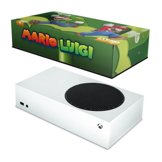 Imagem de Capa Compatível Xbox Series S Anti Poeira - Super Mario