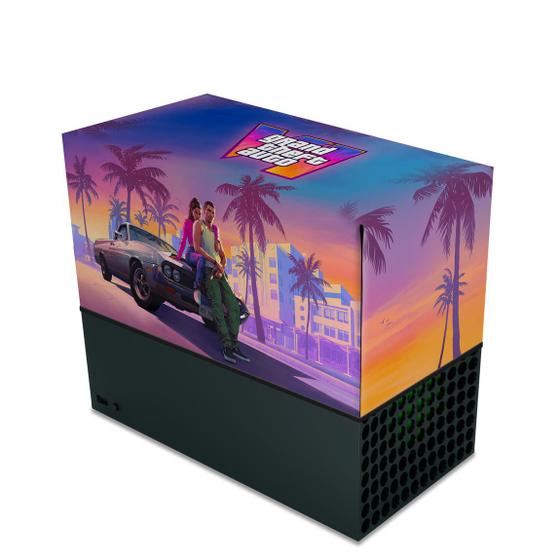 Imagem de Capa Compatível Xbox Series X Horizontal Anti Poeira - GTA 6 VI