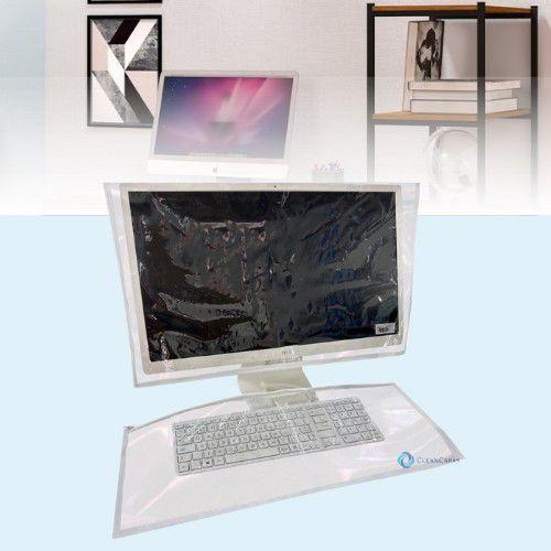 Imagem de Capa computador all in one monitor 19,20 e 21 pol + teclado c/ zíper 
