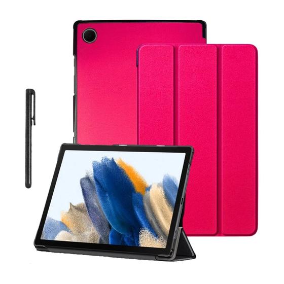 Imagem de Capa couro + caneta compatível com Galaxy Tab A8 x200