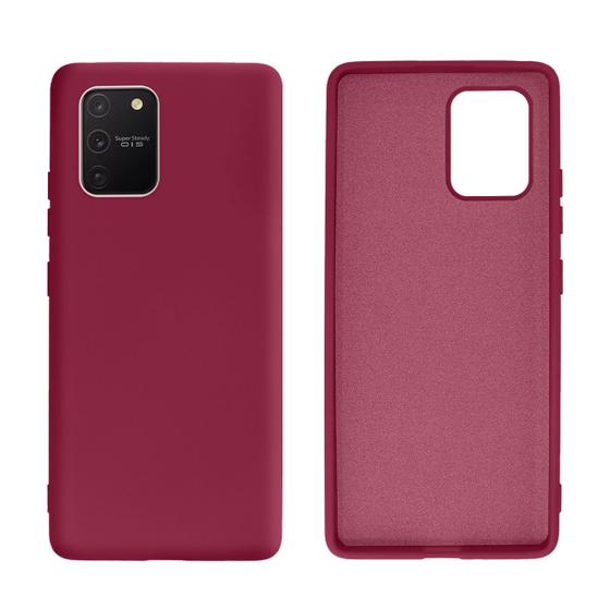 Imagem de Capa Cover para Galaxy S10 Lite em Silicone Aveludado