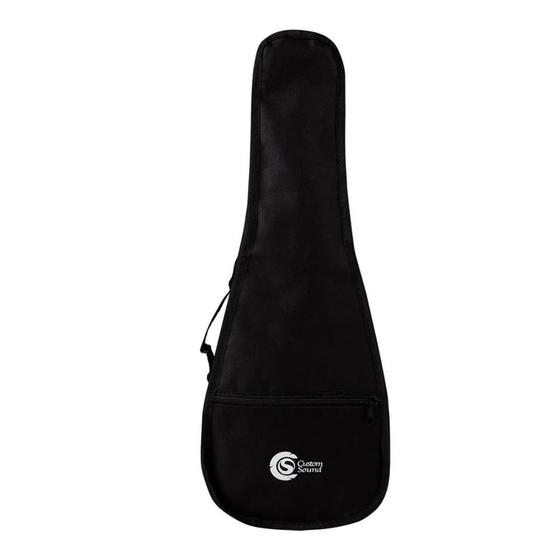 Imagem de Capa Custom Sound para Ukulele Soprano Preta UKS BK