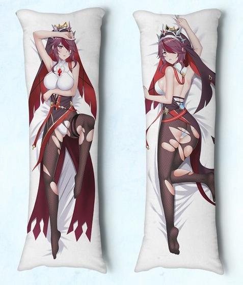 Imagem de capa dakimakura 1,60x50cm  Genshin Impact Rosaria 01