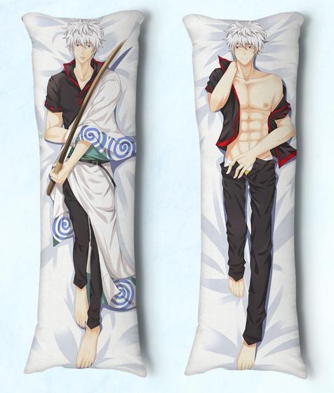 Imagem de Capa Dakimakura 1,60x50cm Gintama Gintoki 02