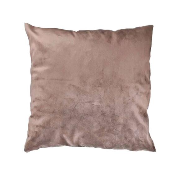 Imagem de Capa De Almofada Com Zíper 45x45cm Suede Lisa Decoração
