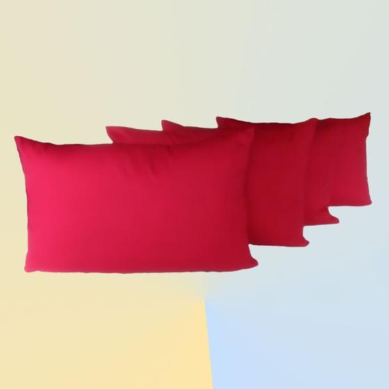 Imagem de Capa De Almofada Extra Grande 80 X 40 Cm Kit Com 2
