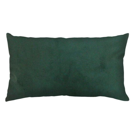 Imagem de Capa de Almofada Verde Musgo Retangular 30x50 Suede