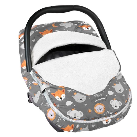 Imagem de Capa de assento de carro de inverno Yoofoss Baby Carseat Canopies Fox