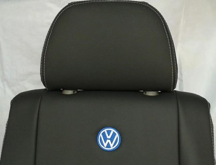Imagem de capa de banco 100% couro VW modelo do fox ano 2011