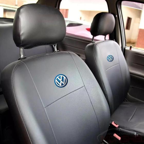 Imagem de Capa De Banco Automotivo Couro Volkswagen