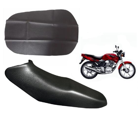 Imagem de Capa De Banco Preta Assento Honda Cbx 200 Cbx200 Strada Preta