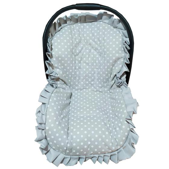 Imagem de Capa de Bebê Conforto Estampado 100% Algodão Modelo Universal Meninos e Meninas