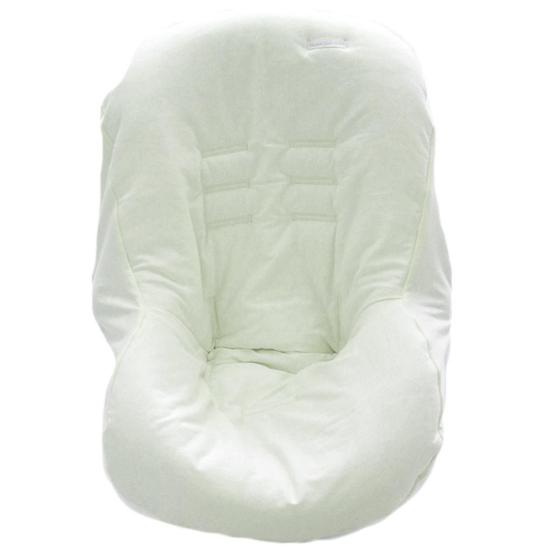 Imagem de Capa De Bebê Conforto Malha Branco - Minha Casa Baby