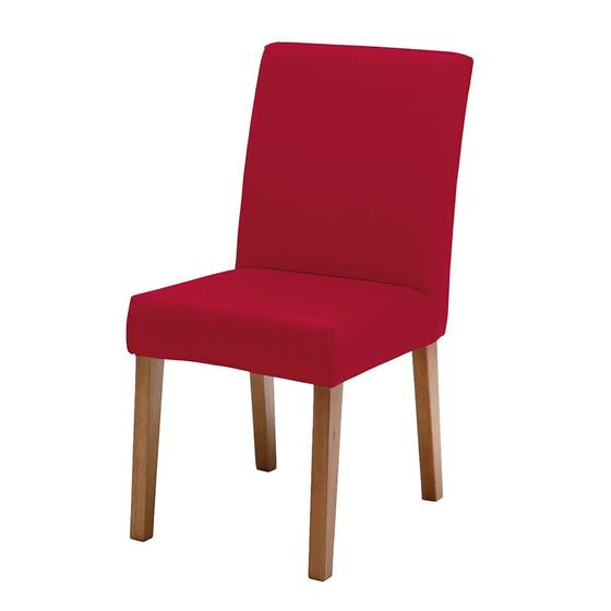 Imagem de Capa de Cadeira Bella Janela em Malha Lisa Vermelha