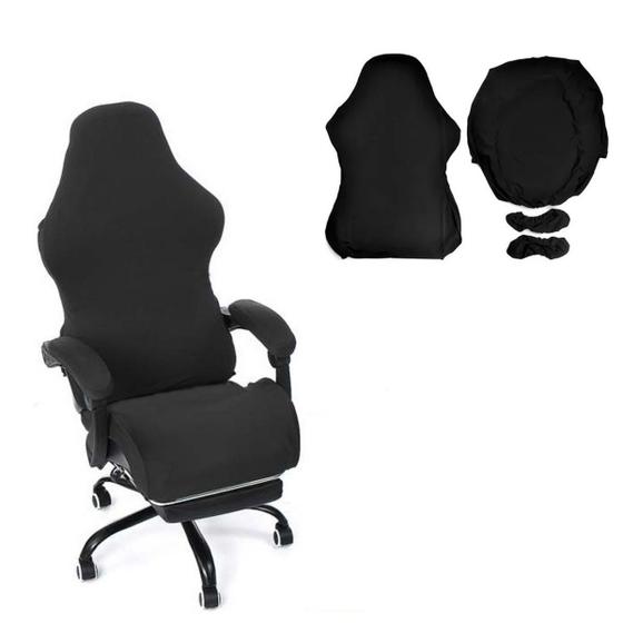 Capa de Cadeiras Gamer Tecido Grosso e Ajustável Anti Gatos Menor preço em Capa de Cadeiras Gamer Tecido Grosso e Ajustável Anti Gatos