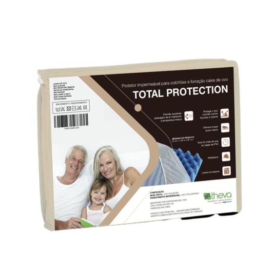 Capa de Cama Total Protection Queen - Theva Menor preço em Capa de Cama Total Protection Queen - Theva