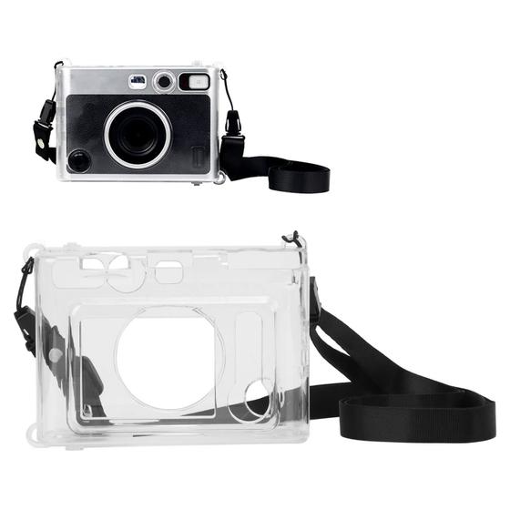 Imagem de Capa de Câmera Transparente Goshyda para Fujifilm Instax Mini Evo