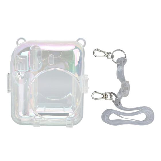 Imagem de Capa de Câmera Yoidesu Clear para Fujifilm Instax Mini 12 - Com Alça