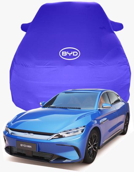 Imagem de Capa de Carro BYD Han Tecido  Lycra Premium