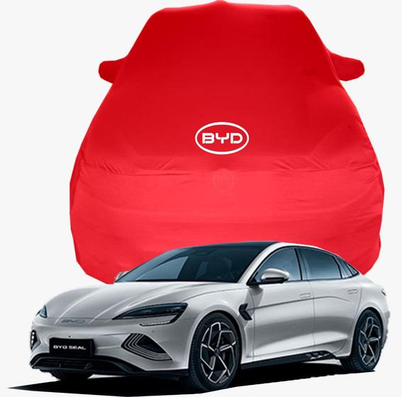 Imagem de Capa de Carro BYD Seal Tecido  Lycra Premium