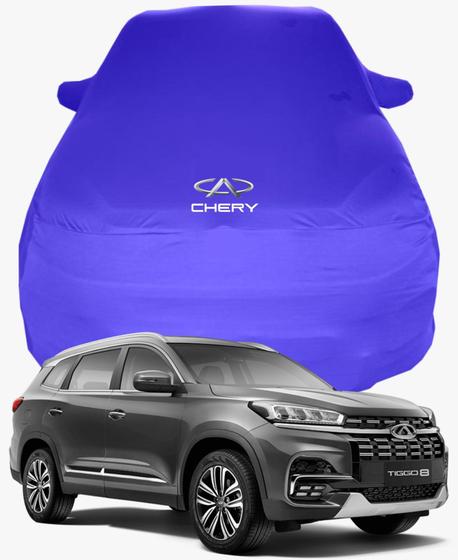 Imagem de Capa de Carro Chery Tiggo 8 Tecido  Lycra Premium