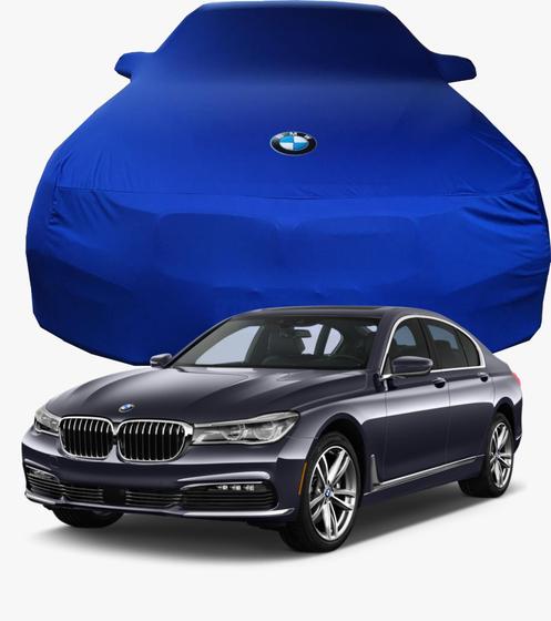 Imagem de Capa de Carro de tecido Lycra Premium BMW 740i