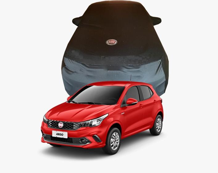 Capa de Carro Fiat Argo Tecido Lycra Premium Menor preço em Capa de Carro Fiat Argo Tecido Lycra Premium