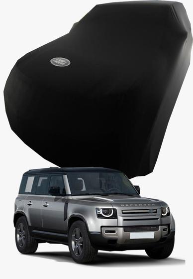 Imagem de Capa de Carro Land Rover Defender Modelo Novo Tecido  Lycra Premium