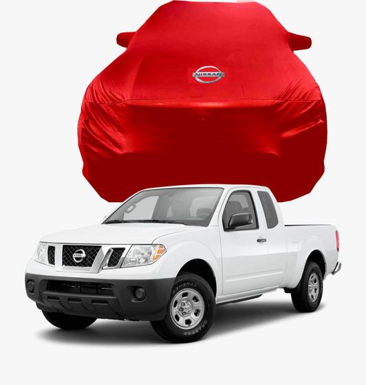 Imagem de Capa de Carro Nissan Frotie Cabine Simples Tecido  Lycra Premium