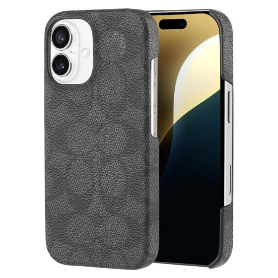 Imagem de Capa de celular Coach Signature Canvas Slim Wrap para iPhone 16