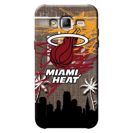Imagem de Capa de Celular NBA - Samsung Galaxy J5 J500 - Miami Heat - F07