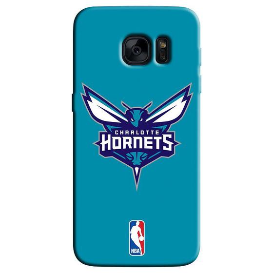 Imagem de Capa de Celular NBA - Samsung Galaxy S6 Edge - Charlotte Hornets - A04