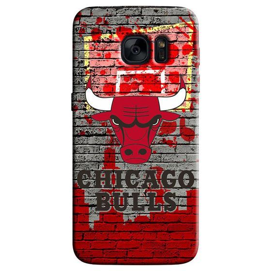 Imagem de Capa de Celular NBA - Samsung Galaxy S6 Edge - Chicago Bulls - F06