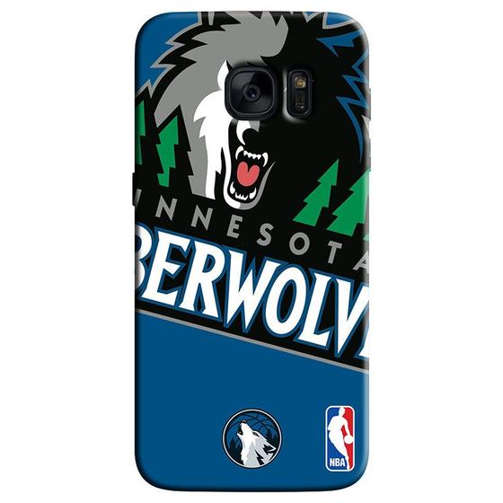 Imagem de Capa de Celular NBA - Samsung Galaxy S7 Edge - Minnesota Timberwolves - D20