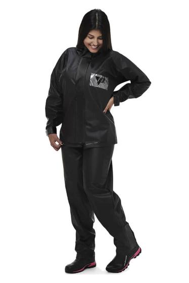 Imagem de Capa De Chuva Conj. Tornado Pvc Feminino Pantaneiro Com Gola-3000