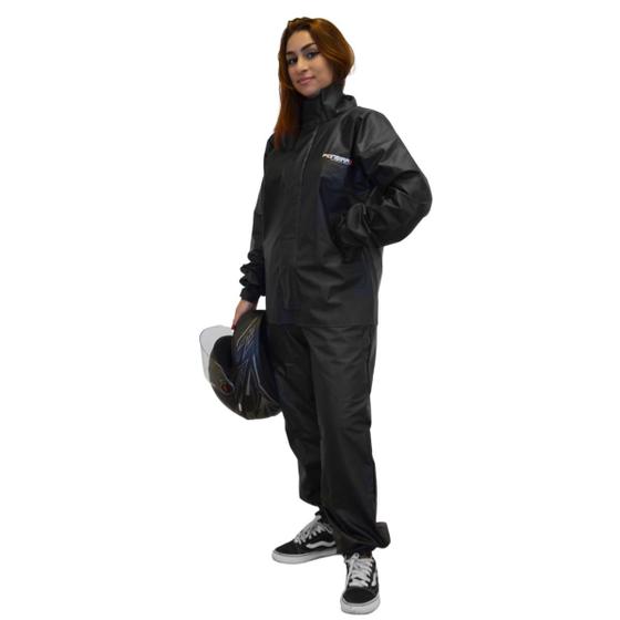 Capa De Chuva Feminina Com Calça